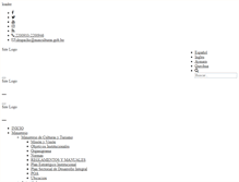 Tablet Screenshot of mail.minculturas.gob.bo